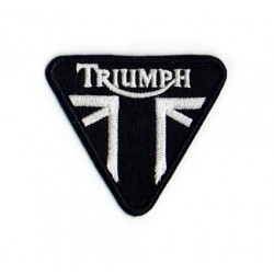 Triumph White logo 7cm